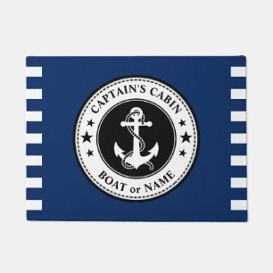 Felpudo Nombre del barco del capitán de cabina de las Est