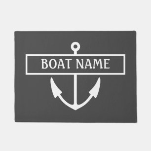 Felpudo Nombre del barco Dock Mat