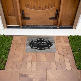 Felpudo Nombre familiar de la familia Rusn Barn wood negra