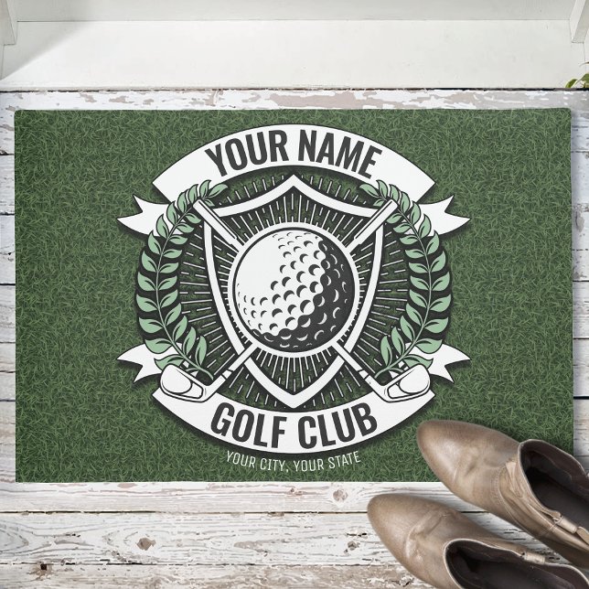 Felpudo NOMBRE personalizado Club de Golf Golf Club Turf C (Subido por el creador)