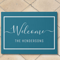 Nombre personalizado Elegante guion de bienvenida