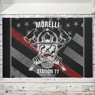 Felpudo NOMBRE personalizado Estación del Departamento de