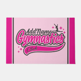 Felpudo NOMBRE personalizado Gimnasia de salto dividido de