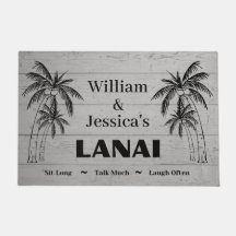 Nombre personalizado Personalizado Lanai Tropical