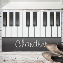NOMBRE Personalizado Pianista Claves De Piano Maes