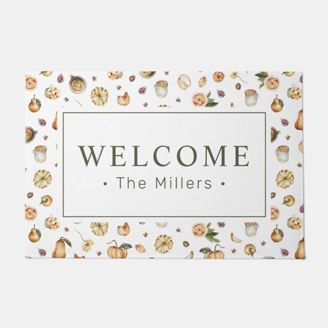 Felpudo Nombres de patrones de calcomanías de agua de bien (Anverso)