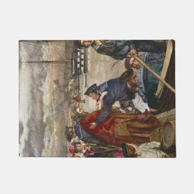 Felpudo Novedades y esposas de marineros (por John Lee) (Anverso)