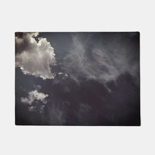 Felpudo Nube de metal (Anverso)
