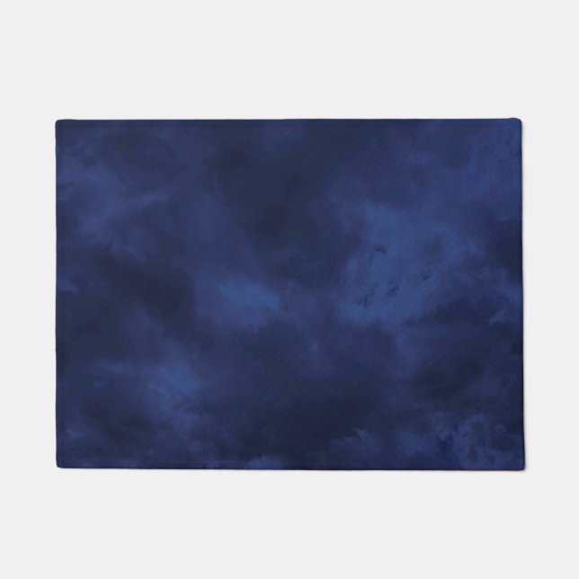 Felpudo Nubes azules oscuras (Anverso)