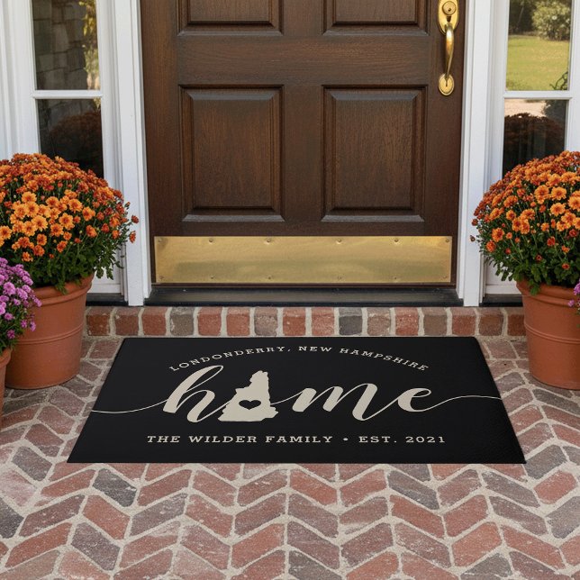 Felpudo Nuevo estado de hogar de Hampshire personalizado (Subido por el creador)