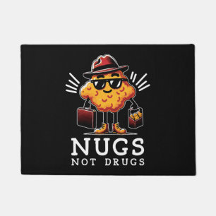 Felpudo Nuggets Crujientes No Drogas