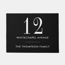 Felpudo Número de Casa Dirección Apellido