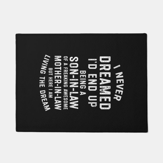 Felpudo Nunca Soñé Que Terminaría Siendo Un Hijo En Regalo (Anverso)