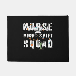 Felpudo Nurs Night Shift Halloween Squad Classic T-Shirt