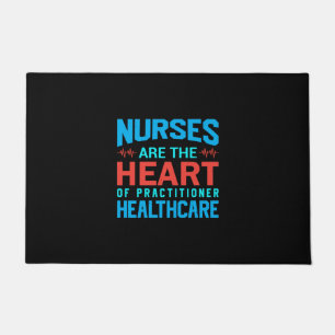 Felpudo Nurse Gift Las Enfermeras Son El Corazón