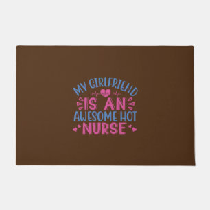 Felpudo Nurse Gift Mi Novia Es Una Maravillosa Enfermera