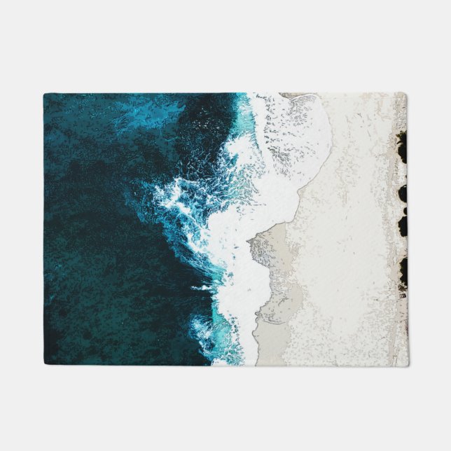 Felpudo Océano y playa (Anverso)