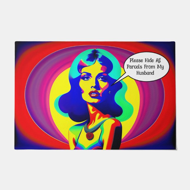 Felpudo Ocultar todos los paquetes Doormat (Anverso)