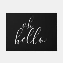 Felpudo Oh hola Doormat