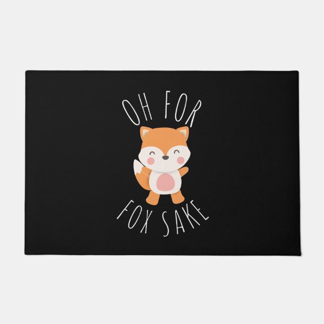 Felpudo Oh por Fox Sake (Anverso)