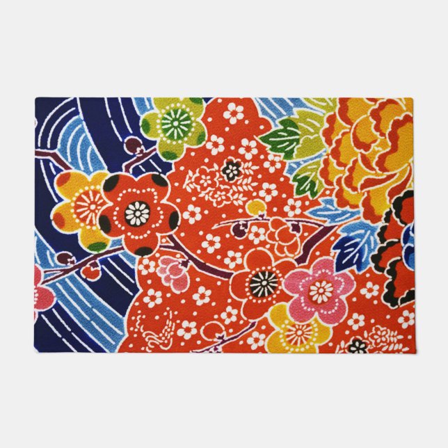 Felpudo Ojo japonés okinawense (Bingata) (Anverso)