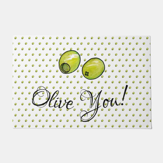 Felpudo Oliva (Anverso)