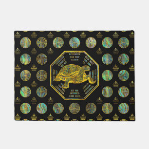 Felpudo Olmo de oro Shell de Feng Shui de la tortuga/de la