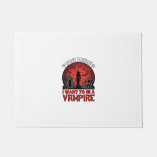 Felpudo Olvidar princesa quiere ser vampiro Halloween_1