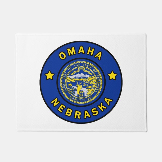 Felpudo Omaha Nebraska (Anverso)