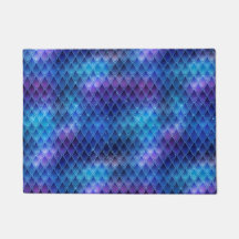 Ombre Azul Brillante y Escamas de Dragón con Brill