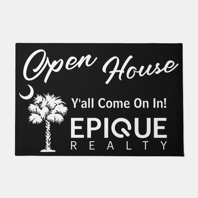 Felpudo Open House South Carolina Doormat (Anverso)
