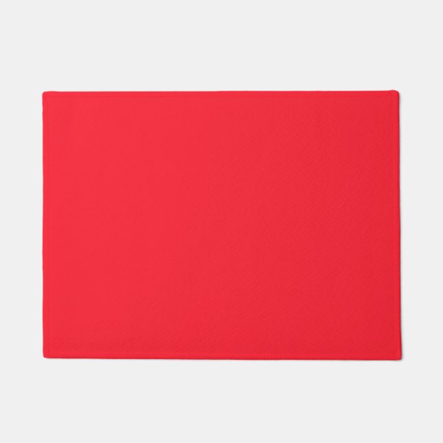 Felpudo Ópera Rojo Color Sólido (Anverso)