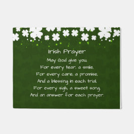 Felpudo Oración irlandesa Inspiradora