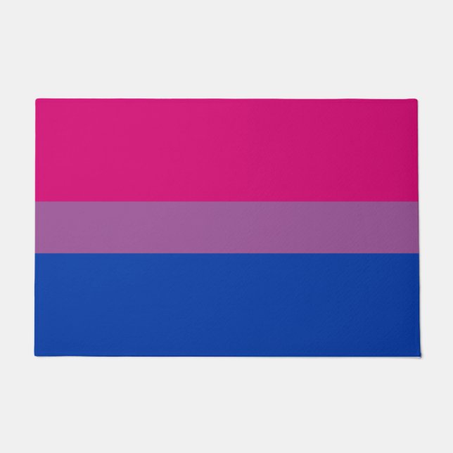 Felpudo Orgullo bisexual (Bandera Bi) (Anverso)