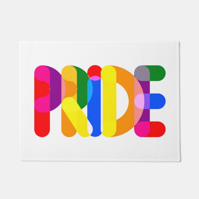 Felpudo Orgullo en el diseño (Anverso)