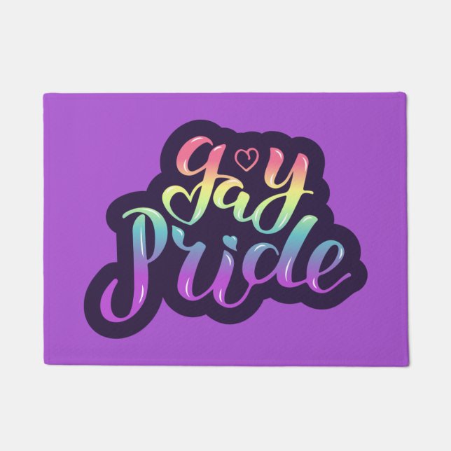 Felpudo Orgullo gay (Anverso)