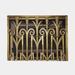 Felpudo Oro Art Deco