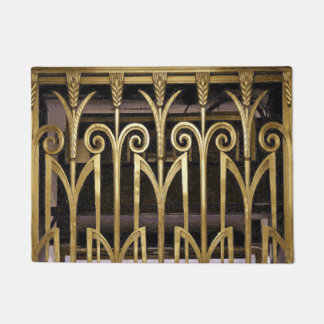 Felpudo Oro Art Deco
