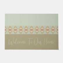 Oro marrón y Verde azulado claro