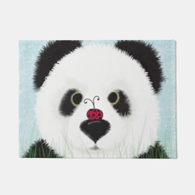 Felpudo Oso Panda Adorable (Anverso)