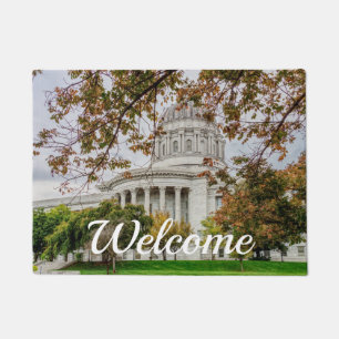 Felpudo Otoño MO Capitol Bienvenida Doormat