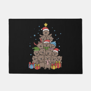 Felpudo Otter Christmas Tree Funny Navidades Gift