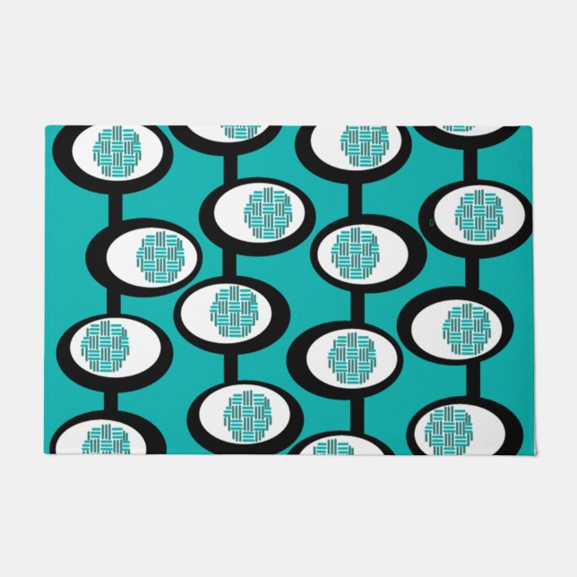 Felpudo Ovalos tejidos (Anverso)