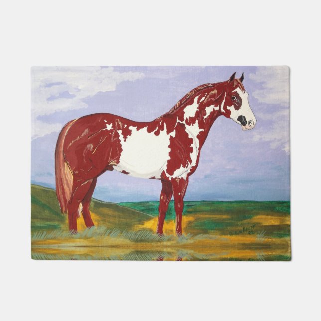 Felpudo Overo Paint Stallion (Anverso)