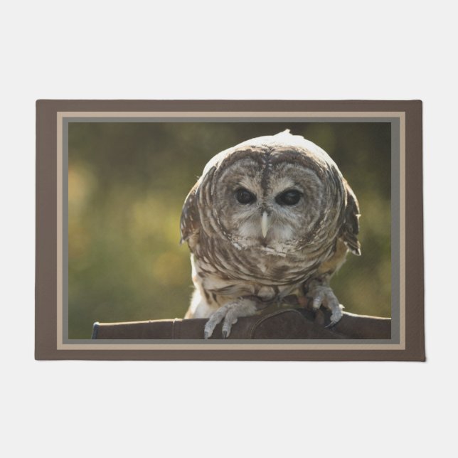 Felpudo Owl doormat (Anverso)
