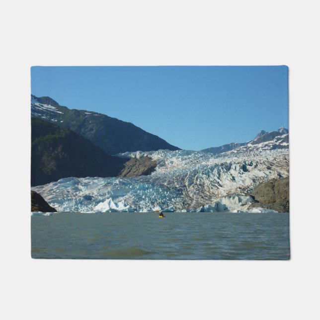 Felpudo Paddling en el glaciar Mendenhall (Anverso)
