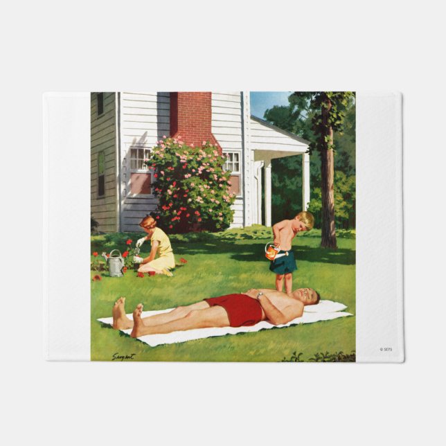 Felpudo Padres rivalizadores (Anverso)