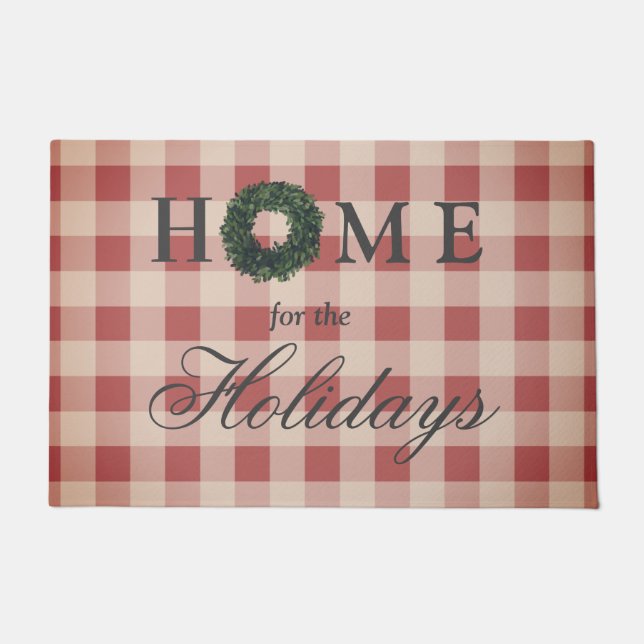 Felpudo Página principal de los Navidades de guiones de va (Anverso)