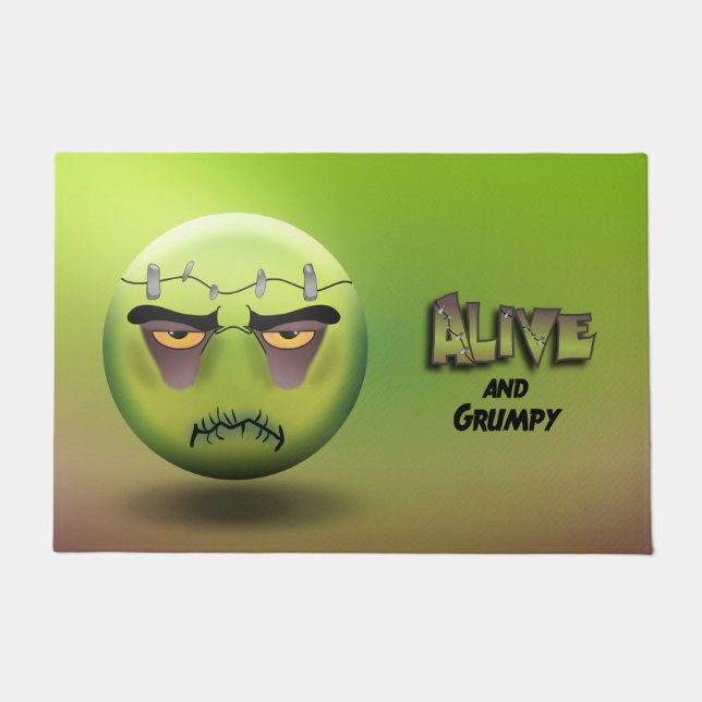 Felpudo Paillasson Frankenmoji (Anverso)