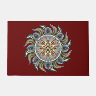 Felpudo Painterly Mandala